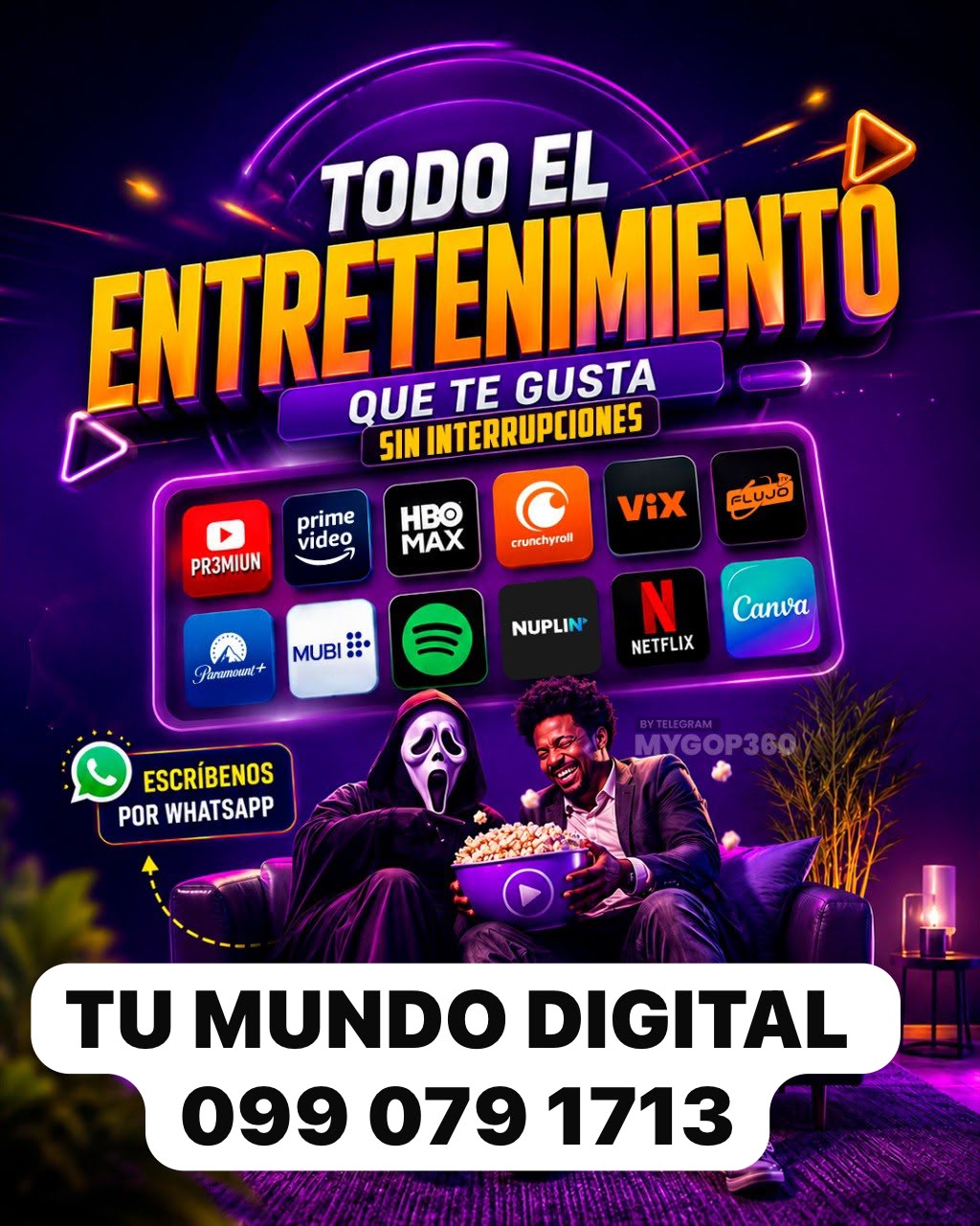 Cuentas Streaming